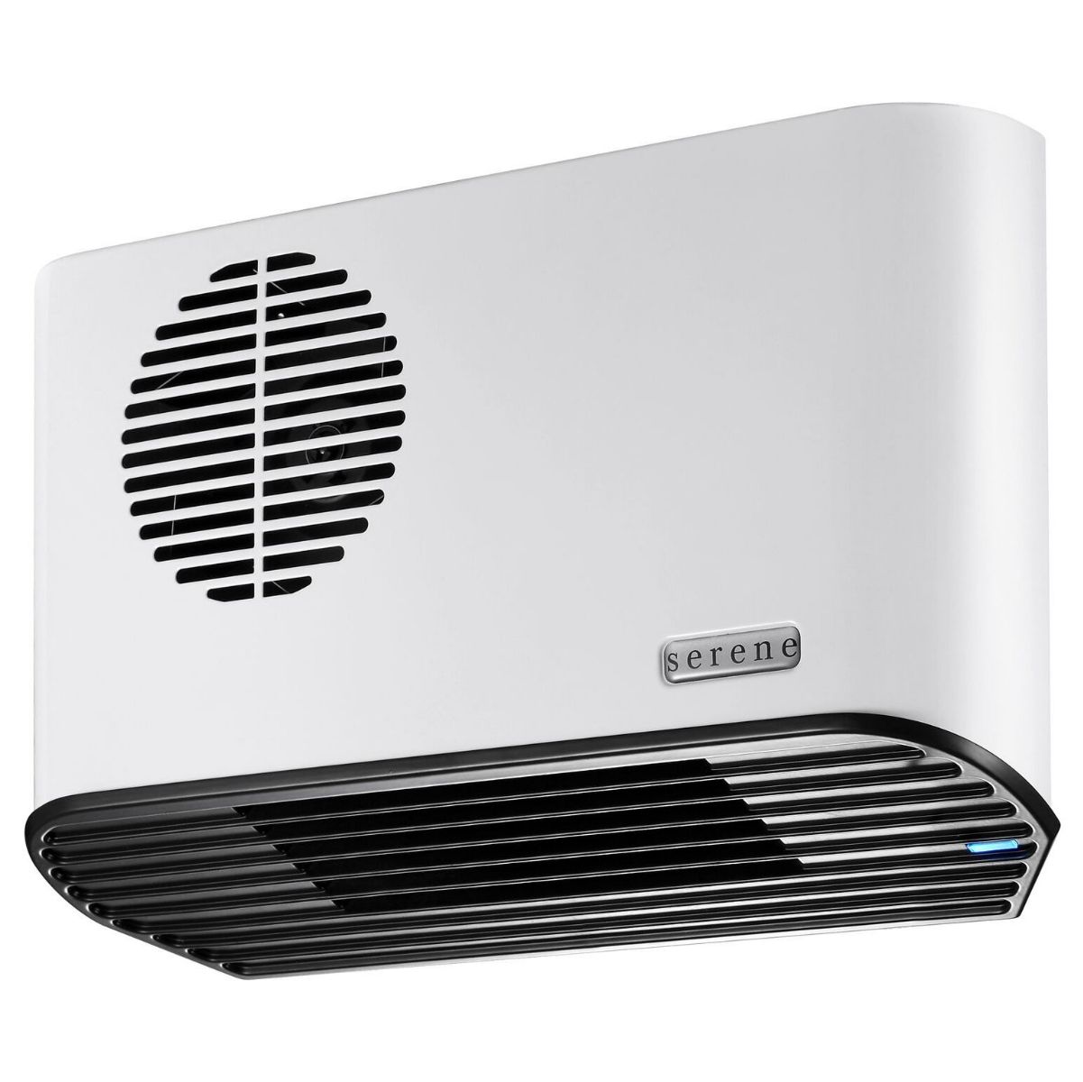 Bathroom Fan Heater:  Serene S2088W All Metal 2.4kW  White 